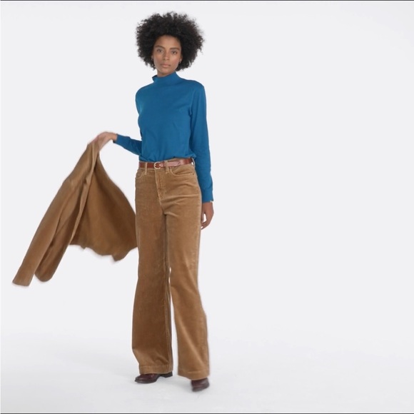 Lands end Women's Petite Super T Mock - Picture 3 of 5